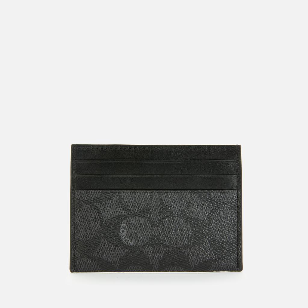 Coach Men's Card Case In Signature Canvas商品第1张图片规格展示