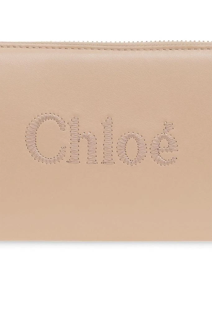 商品Chloé|Chloé Sense Zipped Long Wallet,价格¥3397,第4张图片详细描述