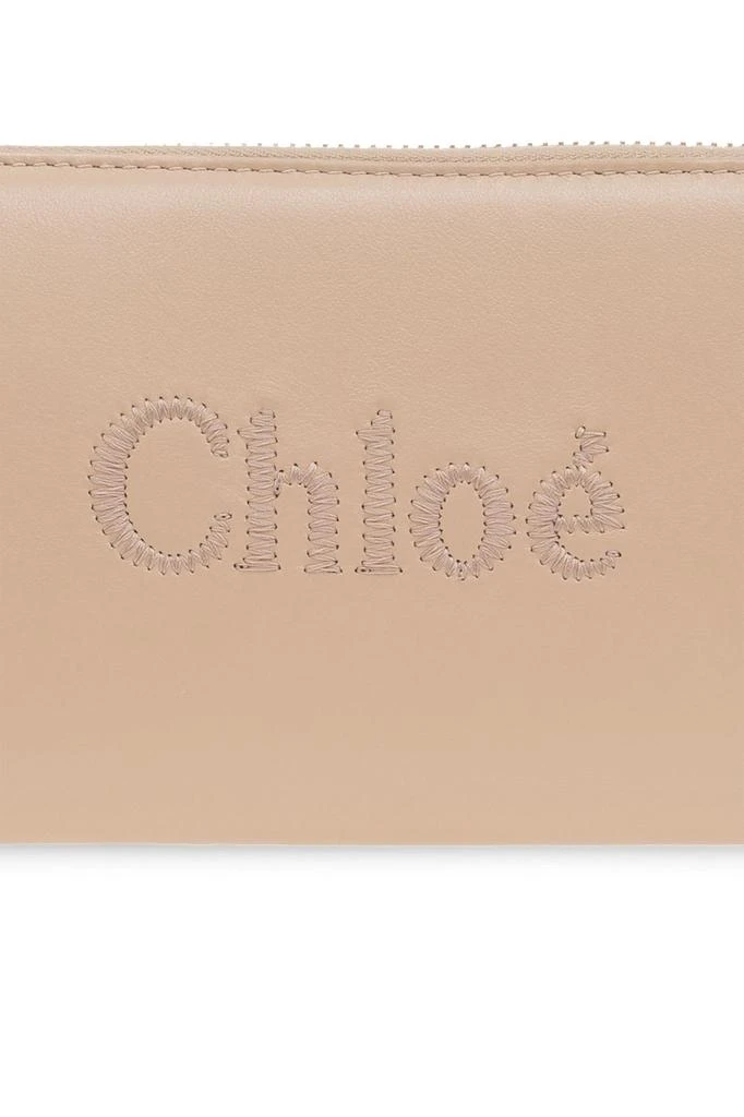 商品Chloé|Chloé Sense Zipped Long Wallet,价格¥3532,第4张图片详细描述