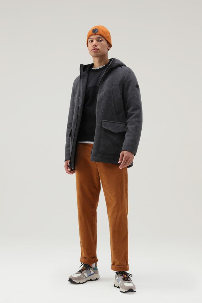 商品Woolrich|Wool Blend Arctic Parka,价格¥5215,第4张图片详细描述