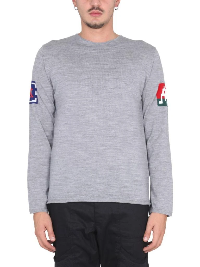 商品Comme des Garcons|Comme Des Garçons Shirt Mens Grey Other Materials Sweater,价格¥3387,第1张图片