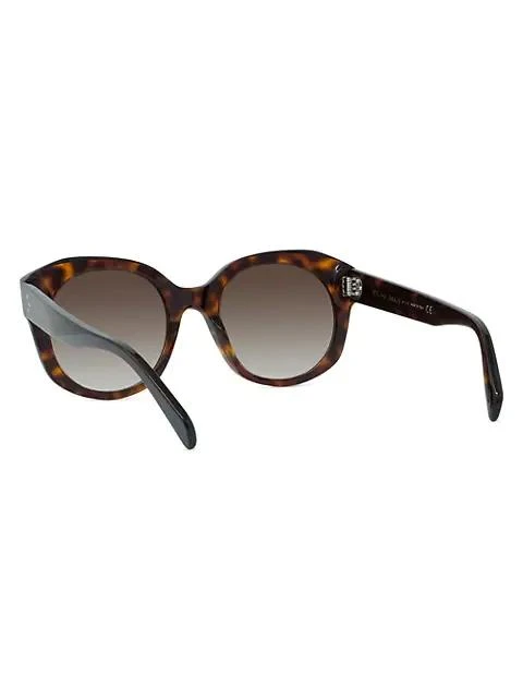 商品Celine|53MM Round Sunglasses,价格¥3168,第5张图片详细描述