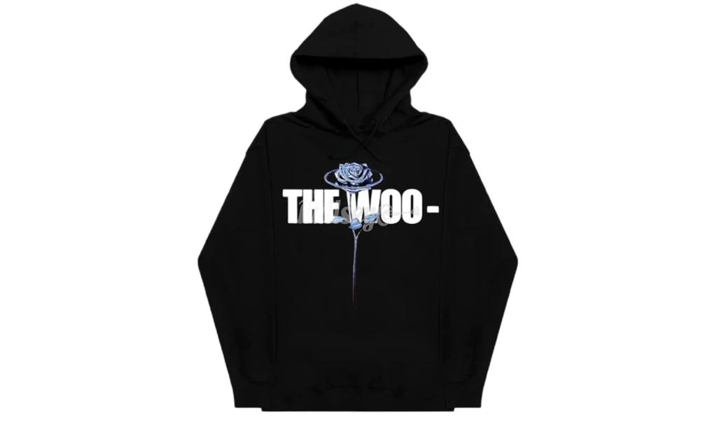 商品Vlone|VLone x Pop Smoke "The Woo" Black Hoodie,价格¥1367,第1张图片