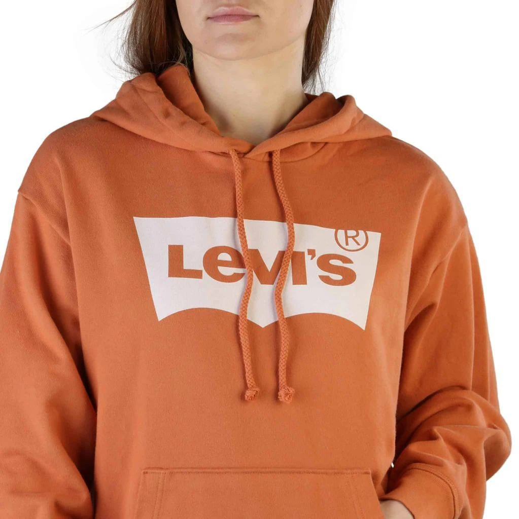 商品Levi's|Sweatshirts Orange Women,价格¥455,第3张图片详细描述