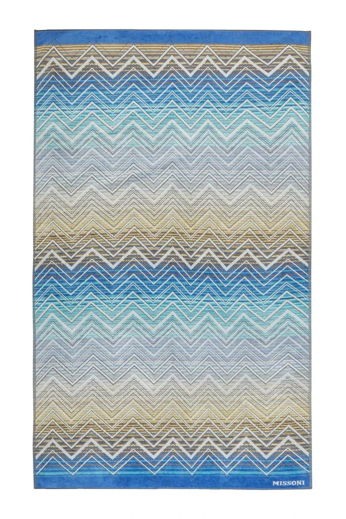 商品Missoni|Missoni Home Geometric-Patterned Stripe Detailed Bath Towel,价格¥1025,第2张图片详细描述