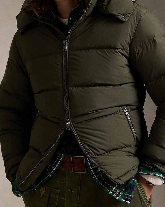 商品Ralph Lauren|Quilted Removable Hood Down Jacket,价格¥2867,第5张图片详细描述