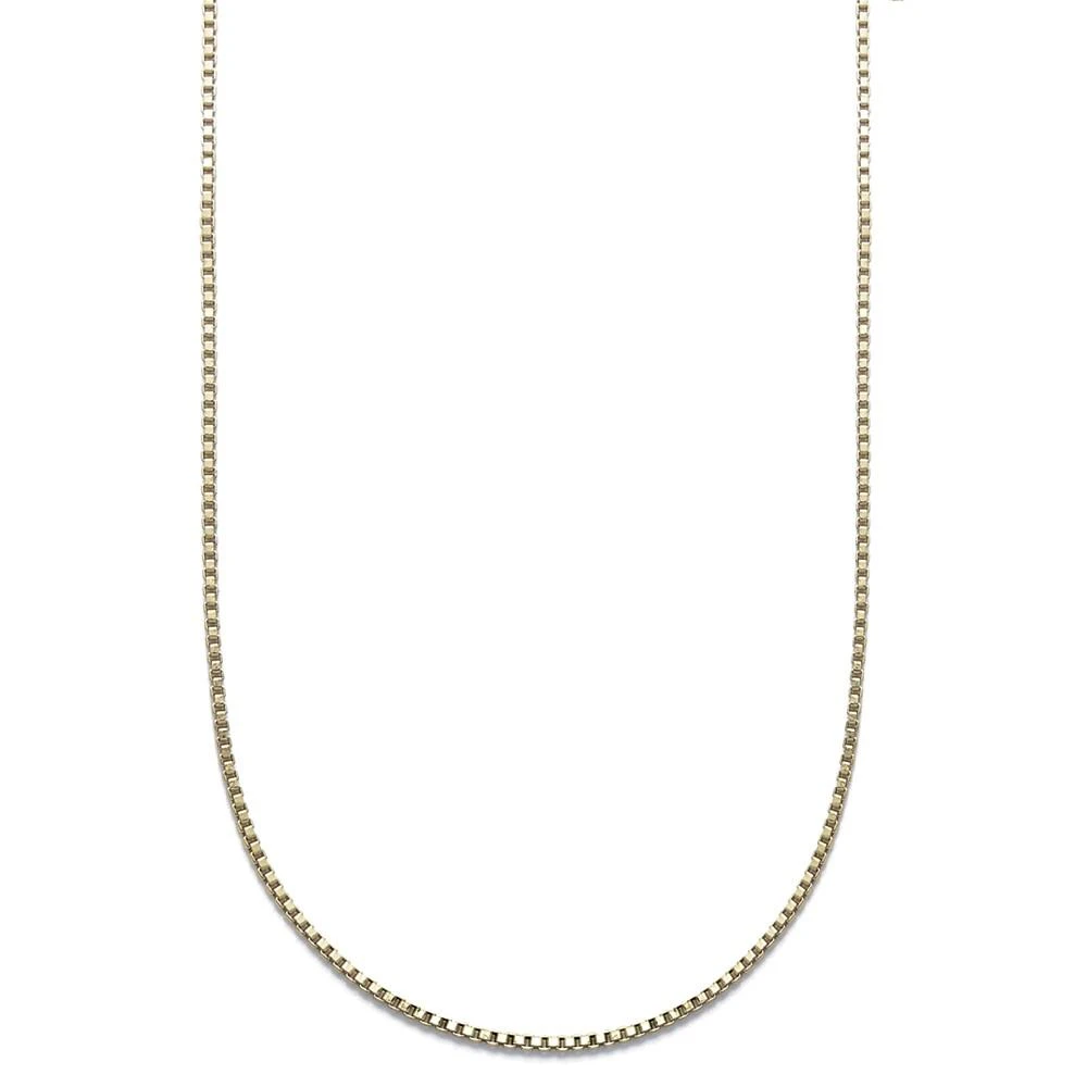 商品Giani Bernini|Giani Bernini 18K Gold over Sterling Silver Necklace, 18" Box Chain,价格¥194,第1张图片