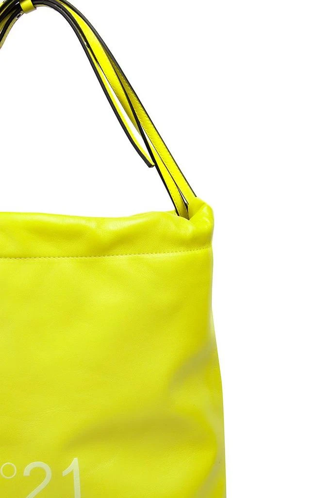 商品N°21|N°21 women's yellow leather handbag,价格¥3880,第3张图片详细描述