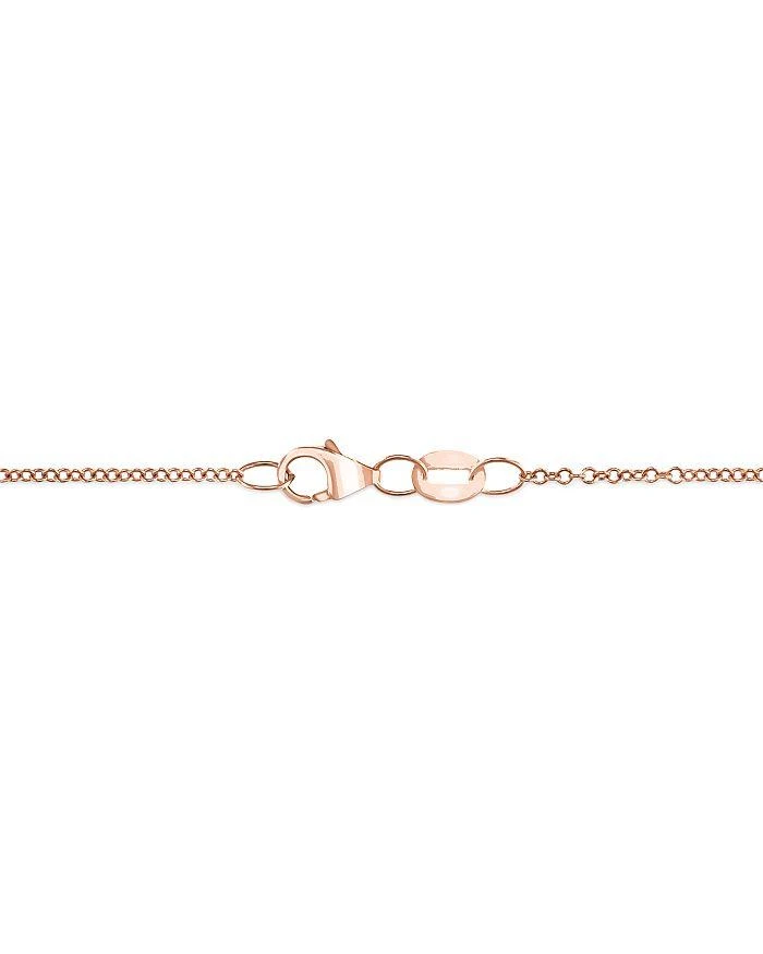 商品Bloomingdale's|Ruby & Diamond Heart Pendant Necklace in 14K Rose Gold, 18",价格¥10226,第3张图片详细描述