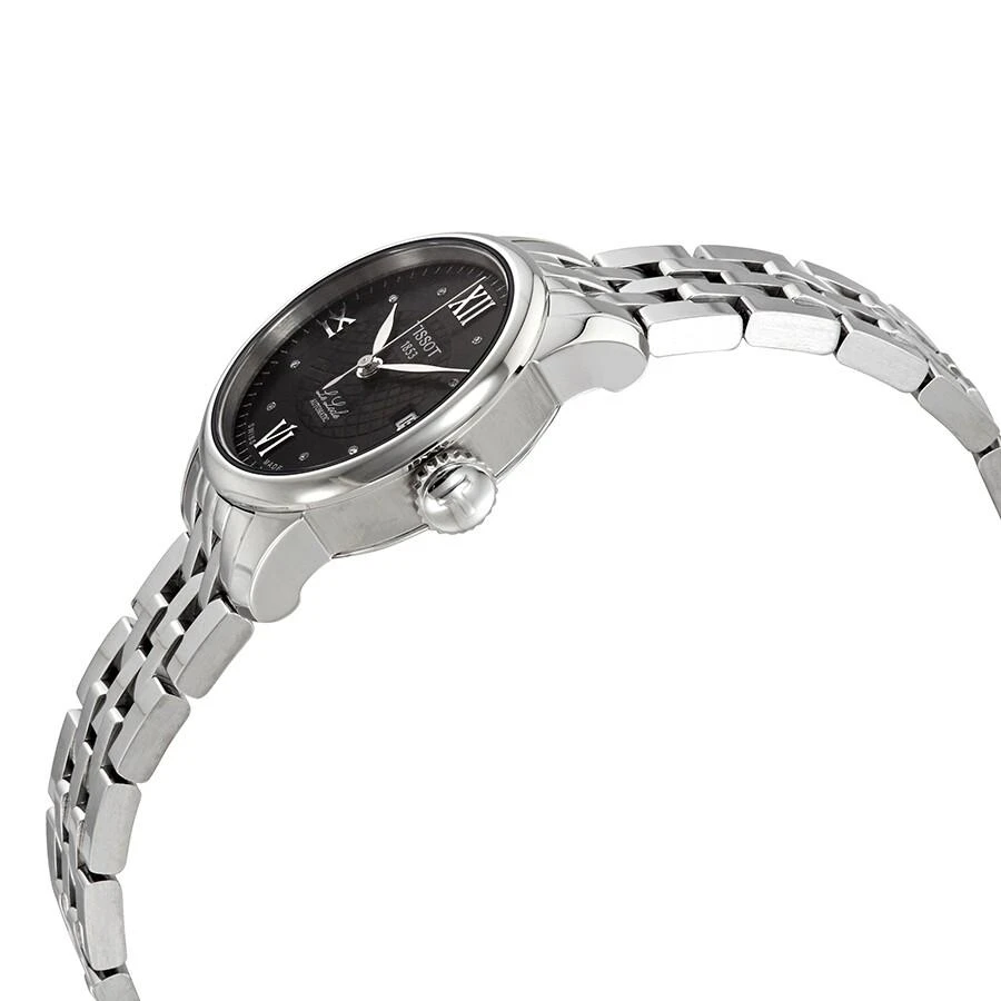 商品Tissot|Le Locle 自动黑色钻石表盘女士手表 T41.1.183.56,价格¥2010,第2张图片详细描述