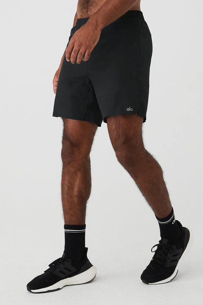 商品Alo|7" Traction Short - Black,价格¥436,第3张图片详细描述