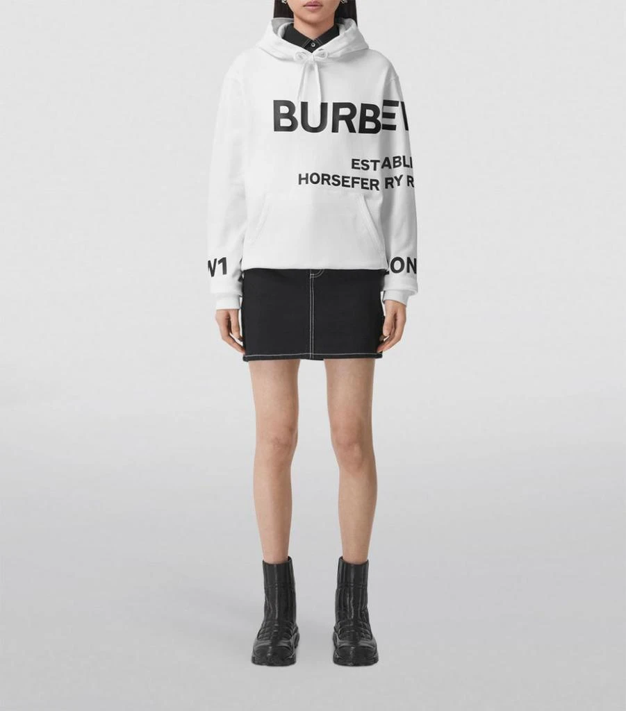 商品Burberry|Horseferry Print Oversized Hoodie,价格¥5603,第2张图片详细描述