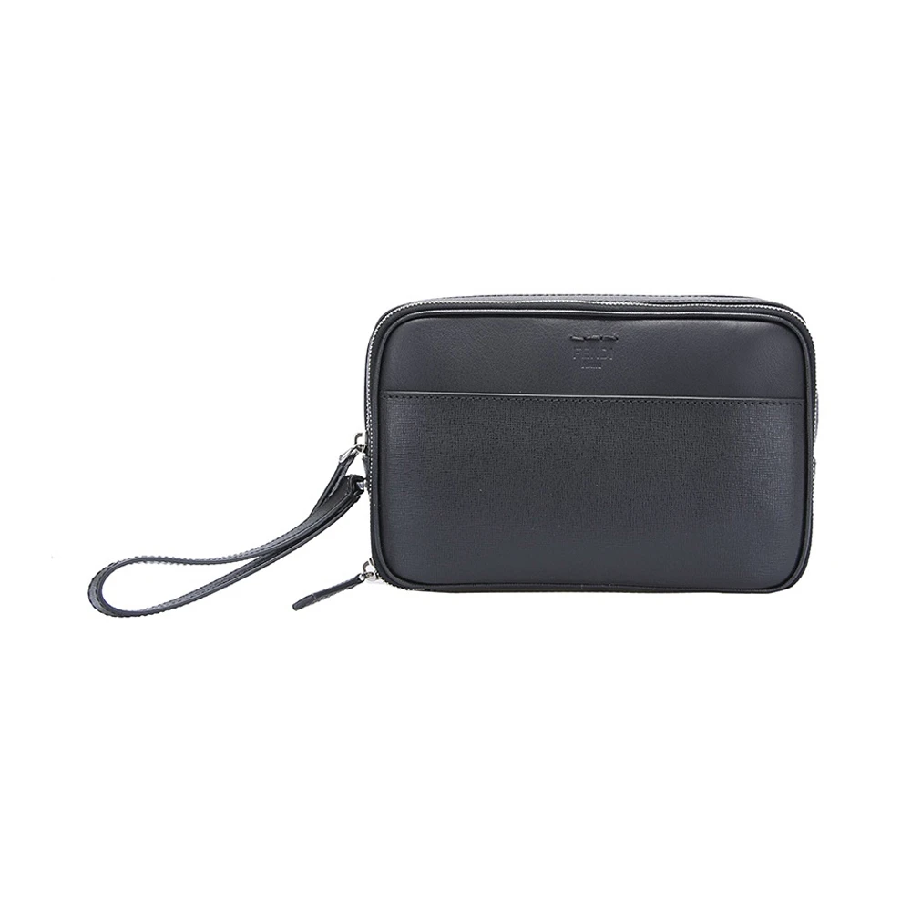 商品[国内直发] Fendi|FENDI 蓝色男士手拿包 7VA321-P3D-F0GXN,价格¥7167,第1张图片
