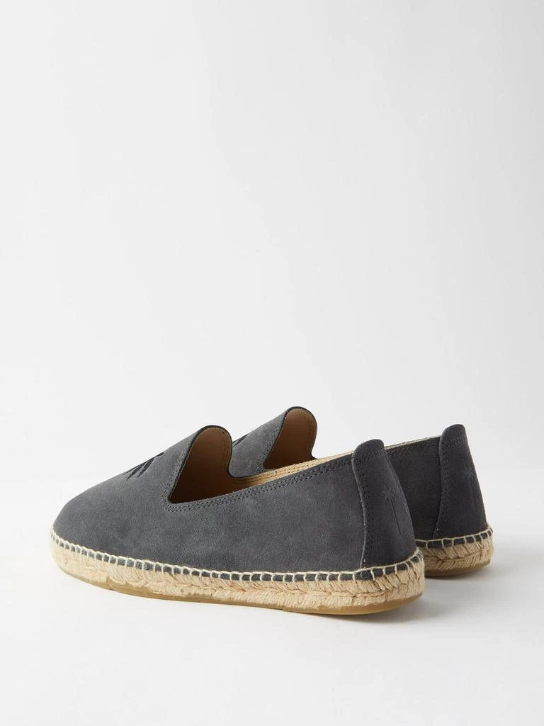 商品MANEBÍ|Logo-debossed suede espadrilles,价格¥409,第5张图片详细描述