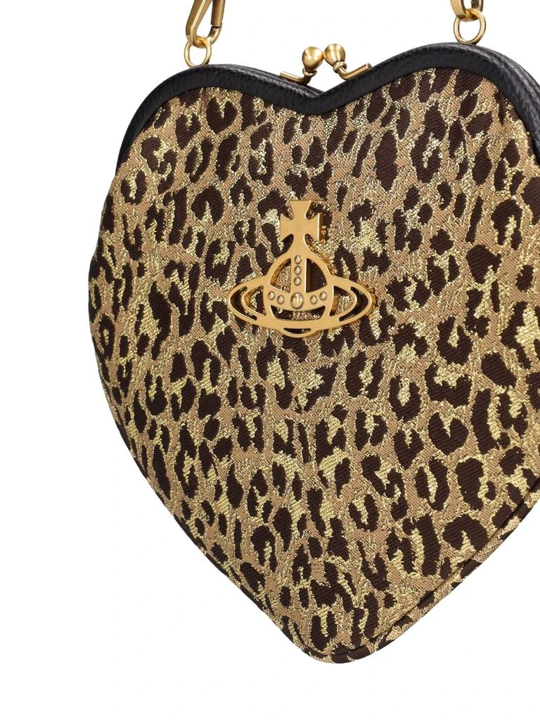 商品Vivienne Westwood|Belle Heart Leo Print Top Handle Bag,价格¥3305,第4张图片详细描述