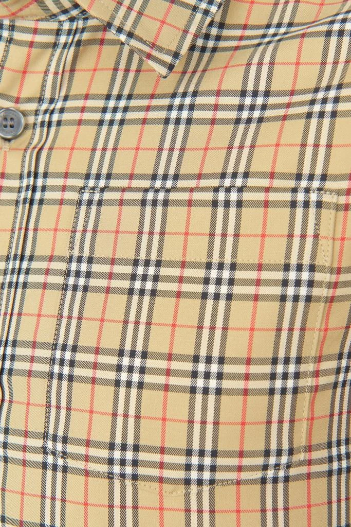 商品Burberry|Burberry Boys Cotton Check Long Sleeve Shirt,价格¥1052,第3张图片详细描述