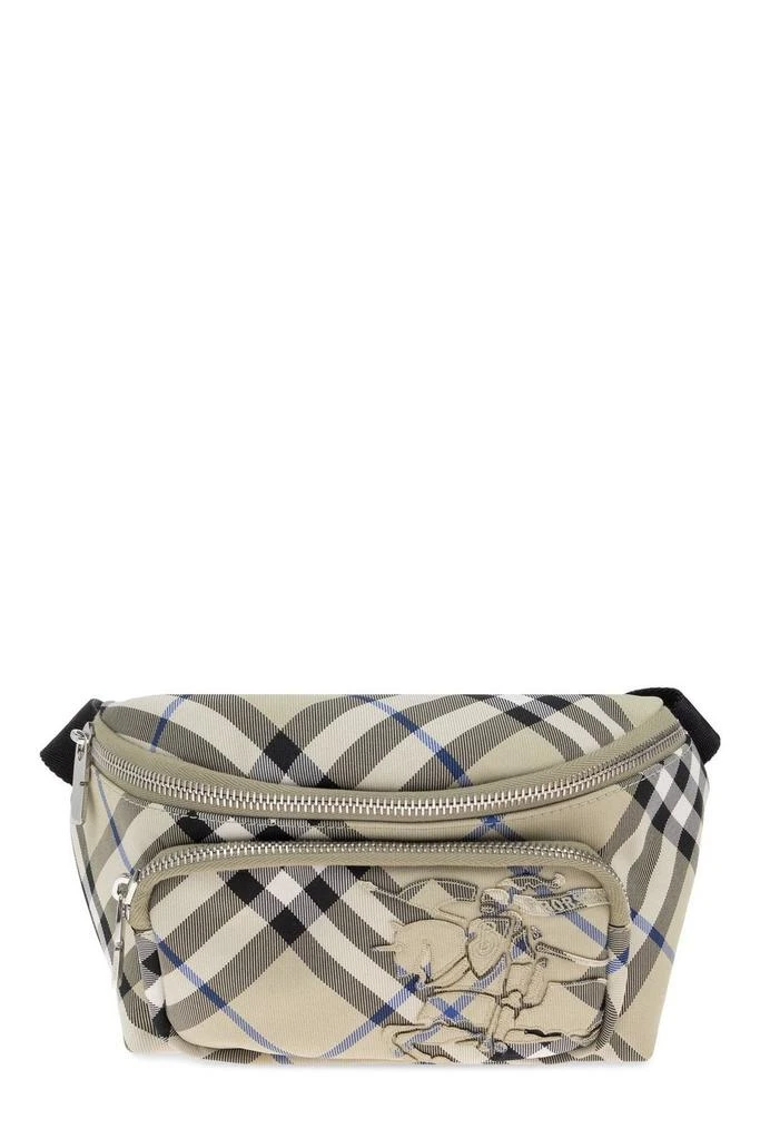 商品Burberry|Burberry EKD Motif Checked Belt Bag,价格¥4300,第1张图片