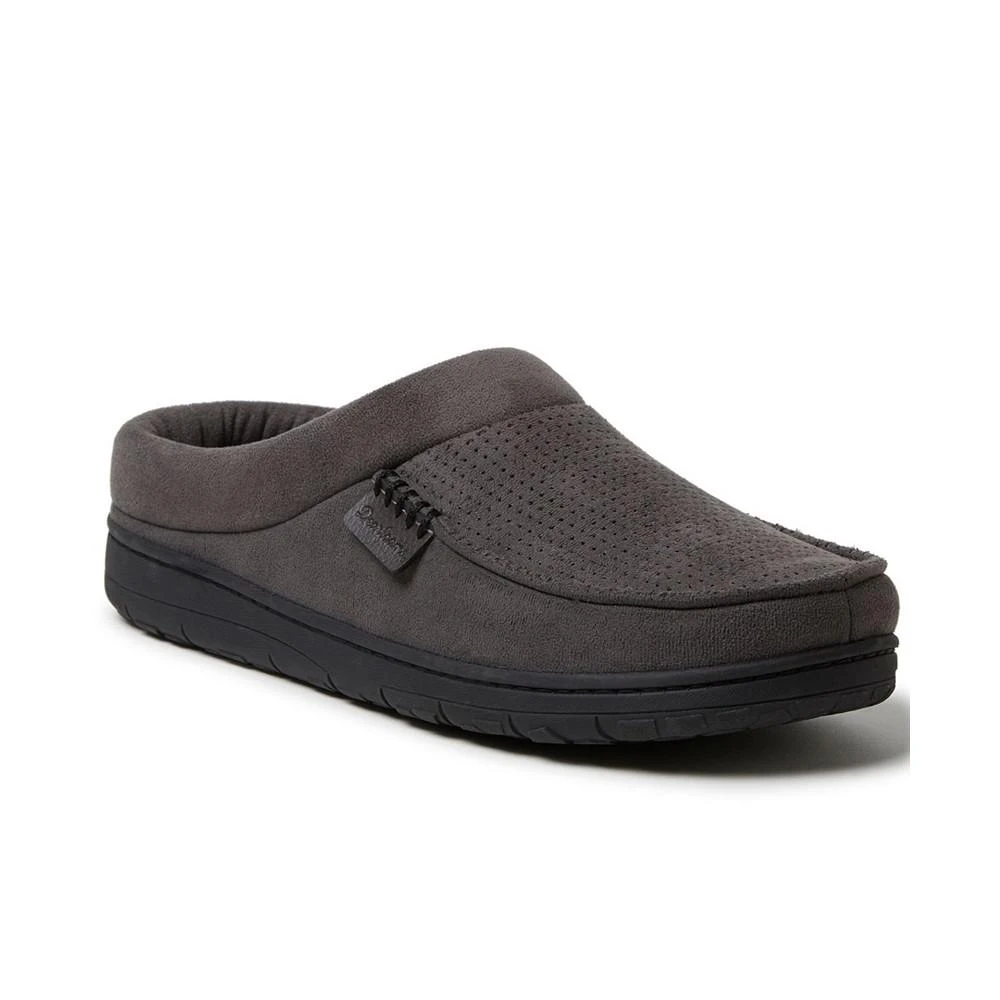 商品Dear Foams|Men's Brendan Perforated Microsuede Moc Toe Clog Slippers,价格¥331,第1张图片