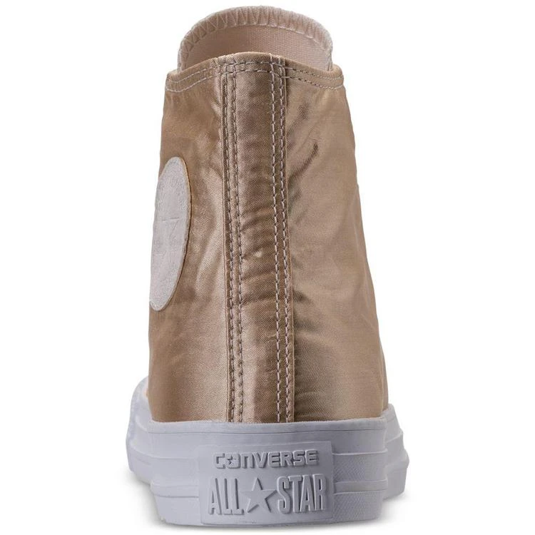 商品Converse|Women's Chuck Taylor High Top Satin Casual Sneakers from Finish Line,价格¥185,第5张图片详细描述