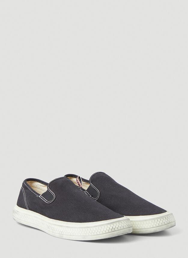 商品Acne Studios|Ballow Slip On Sneakers in Black,价格¥1120,第4张图片详细描述