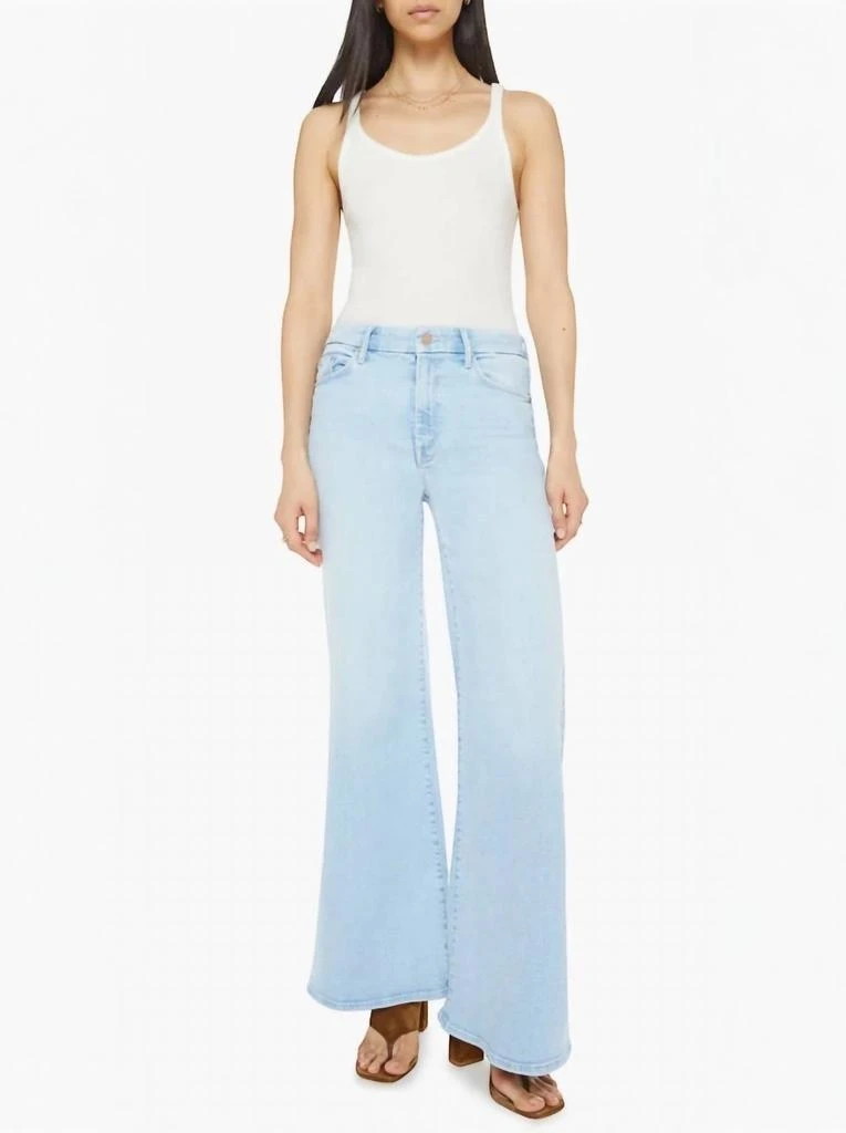 商品MOTHER|Roller Sneak Jeans In Ball's In Your Court,价格¥1411,第1张图片