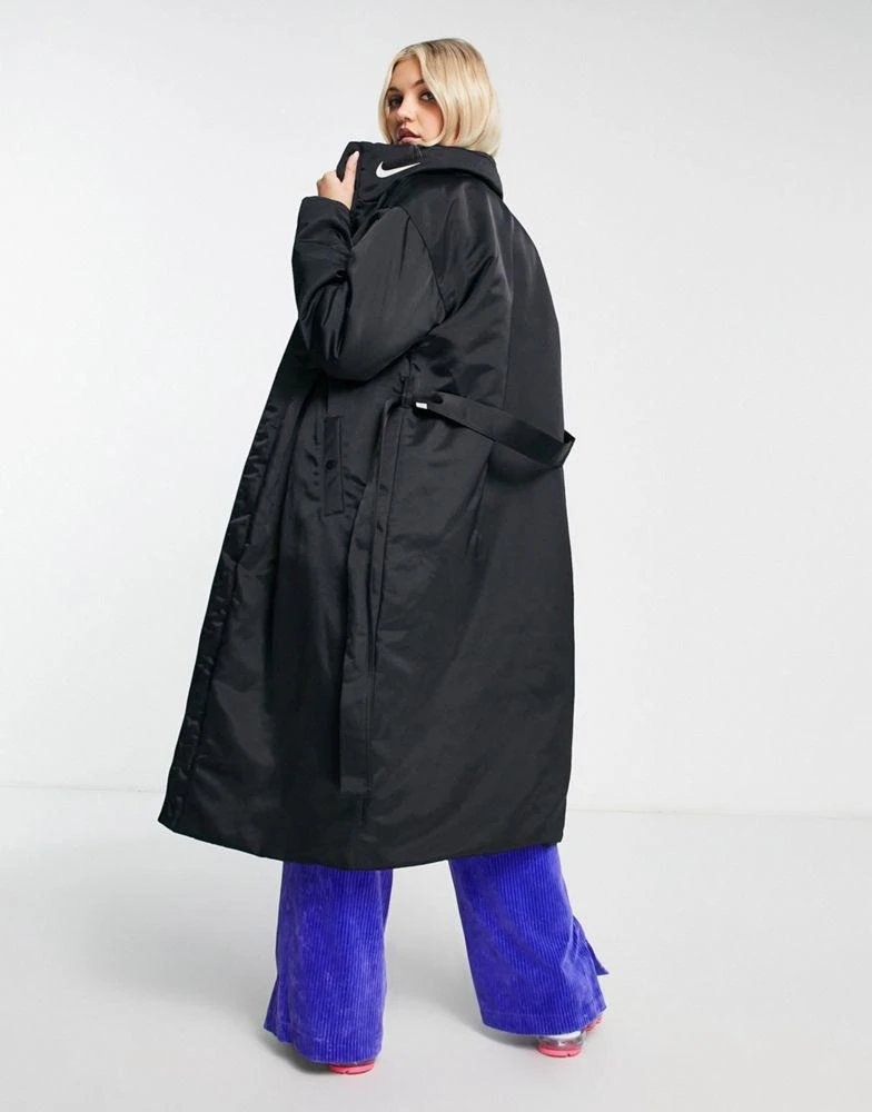 商品NIKE|Nike trend parka coat in black,价格¥1244,第2张图片详细描述