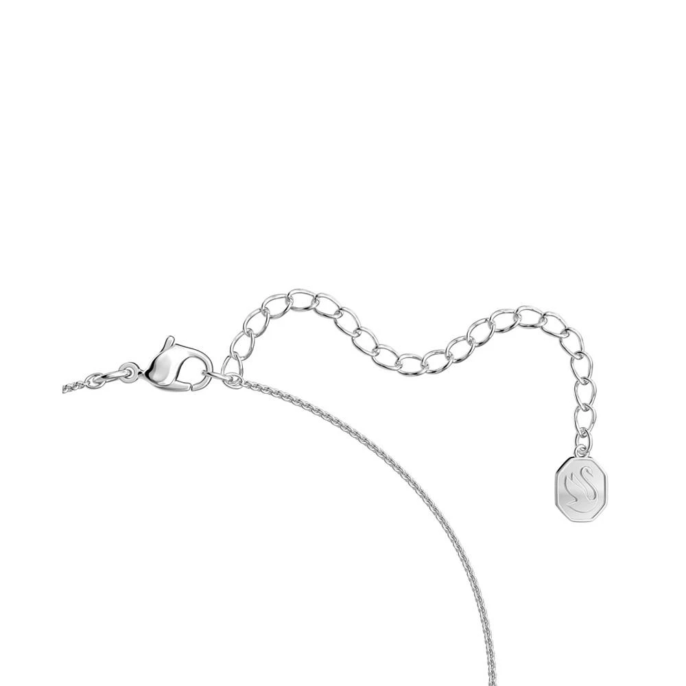 商品Swarovski|Rhodium-Plated Trilliant-Crystal Pendant Necklace, 14-7/8" + 2" extender,价格¥598,第3张图片详细描述
