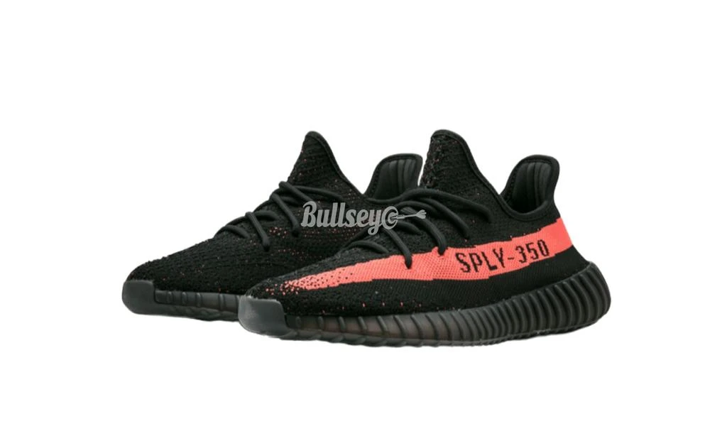 商品Adidas|Adidas Yeezy Boost 350 V2 "Core Black Red/Red Stripe",价格¥2970,第2张图片详细描述
