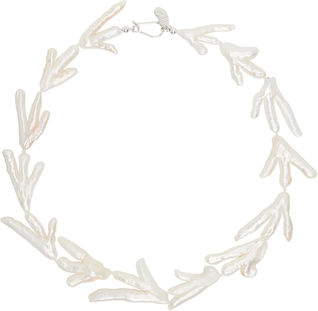 商品Gohar World|White Host Chicken Foot Pearls Necklace,价格¥2366,第1张图片