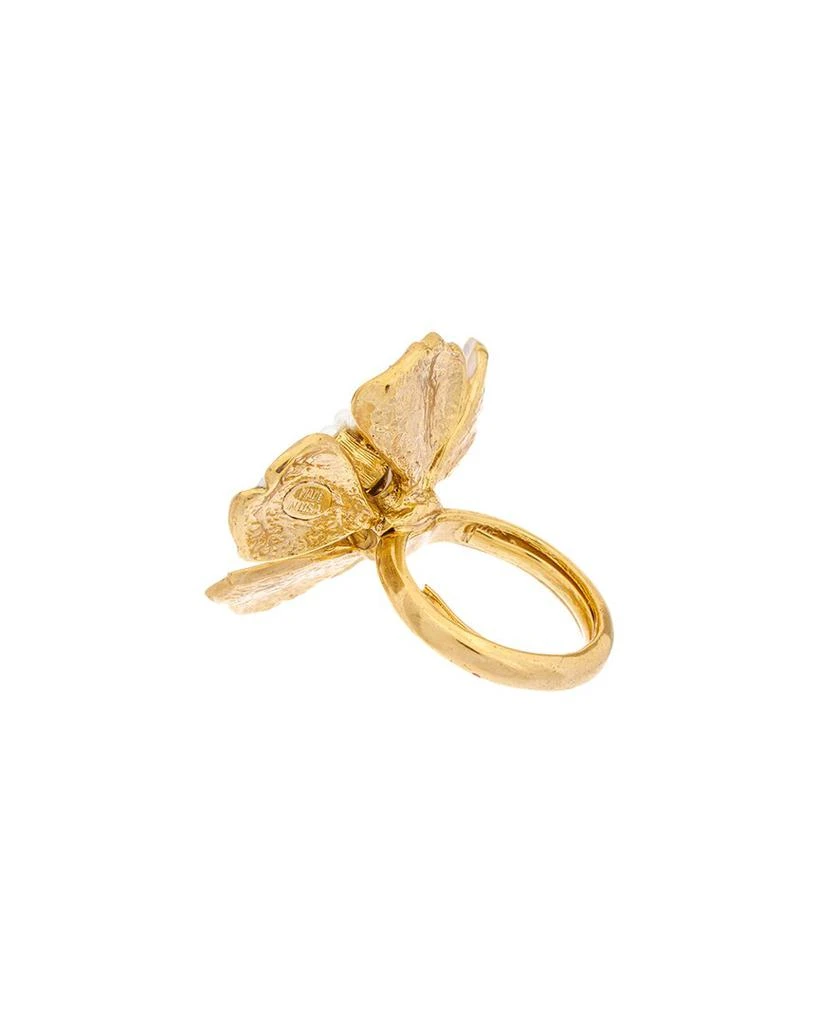 商品Oscar de la Renta|14K Oscar Flower Ring,价格¥581,第3张图片详细描述