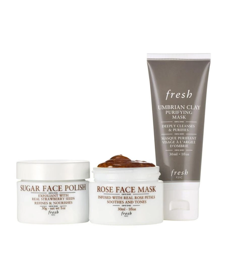 商品Fresh|Smooth & Soften Face Mask Gift Set,价格¥319,第2张图片详细描述