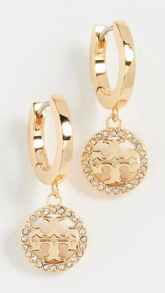 商品Tory Burch|Tory Burch Miller 密镶圈式耳环,价格¥948,第4张图片详细描述