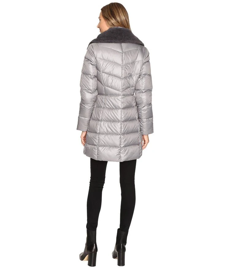 商品Kenneth Cole|Quilted Coat with Sherpa Collar,价格¥984,第3张图片详细描述