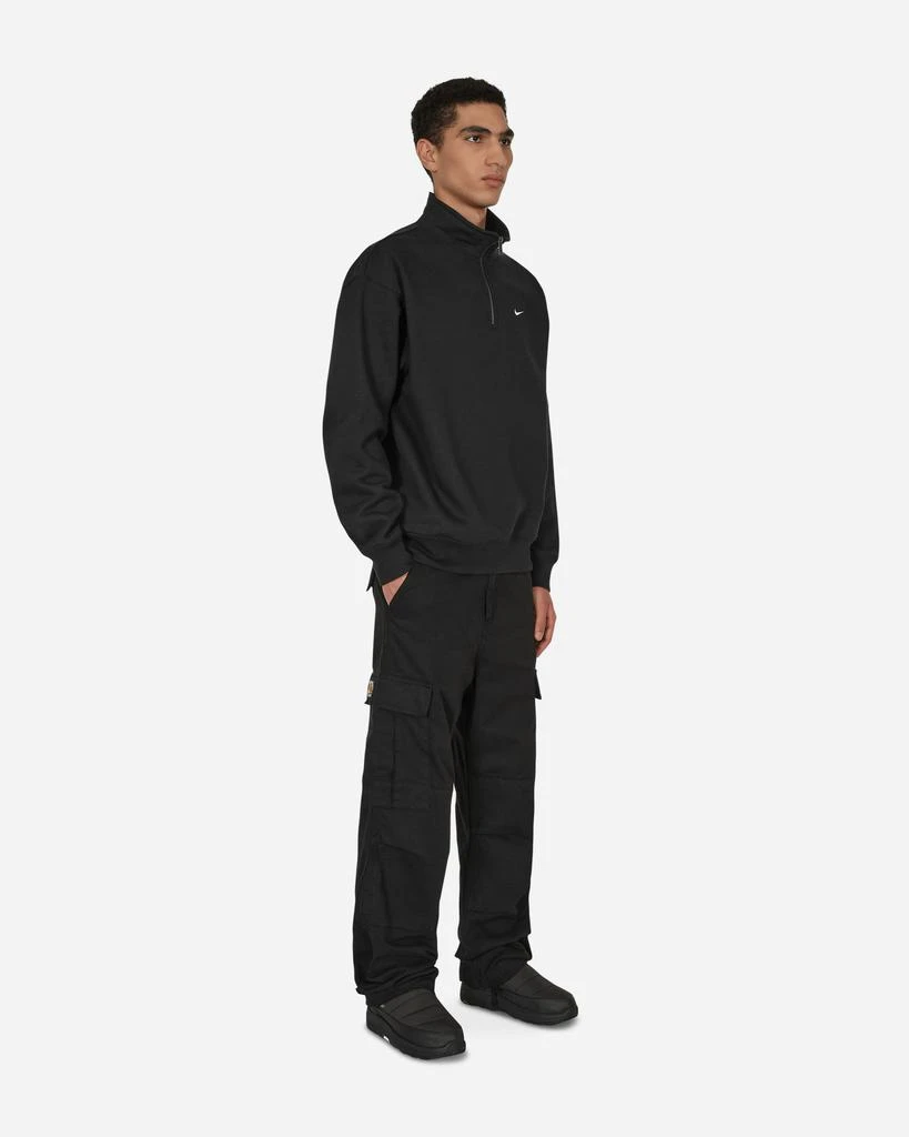 商品NIKE|Solo Swoosh 1/4 Zip Sweatshirt Black,价格¥682,第4张图片详细描述