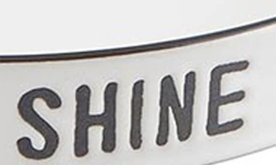 商品CREATIVE BRANDS|Set of 4 Rise & Shine Ceramic Plates,价格¥87,第5张图片详细描述
