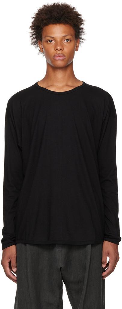 商品Jan-Jan Van Essche|黑色 #68 长袖 T 恤,价格¥2991,第1张图片
