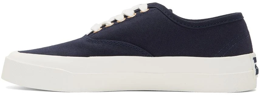 商品Maison Kitsune|Navy Canvas Sneakers,价格¥778,第3张图片详细描述