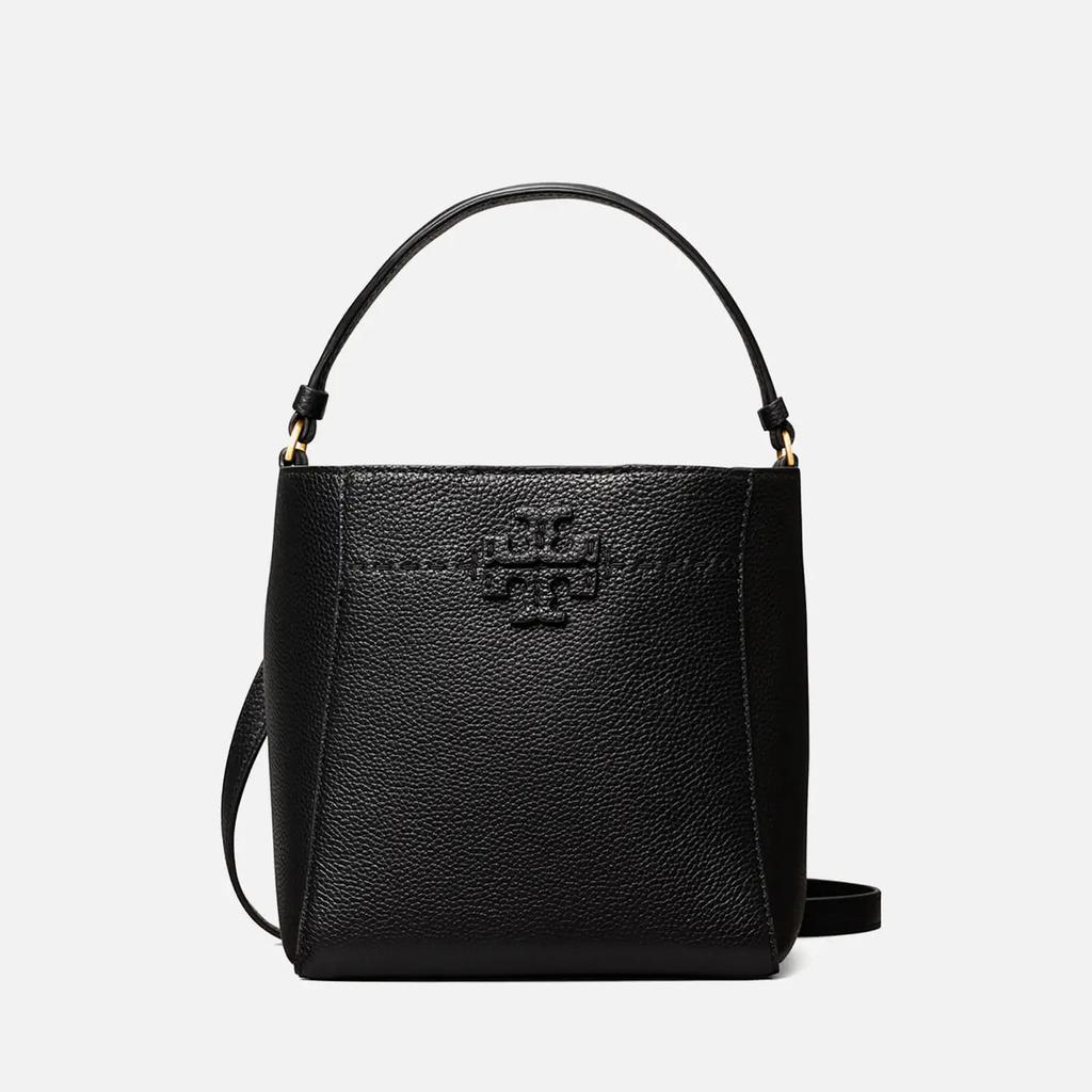 Tory Burch Women's Mcgraw Small Bucket Bag - Black商品第1张图片规格展示