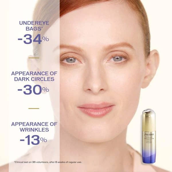 商品Shiseido|Shiseido Vital Perfection Uplifting and Firming Eye Cream 15ml,价格¥692,第5张图片详细描述