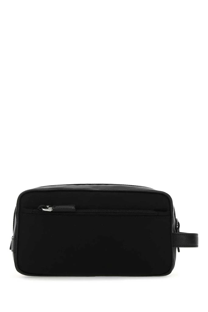 商品Prada|Prada Logo Plaque Travel Pouch,价格¥5488,第2张图片详细描述