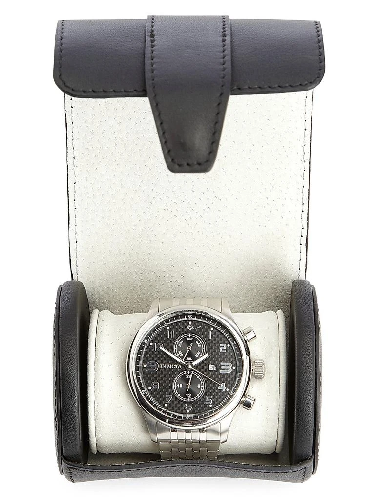 商品ROYCE New York|Single Leather Travel Watch Roll,价格¥1307,第3张图片详细描述
