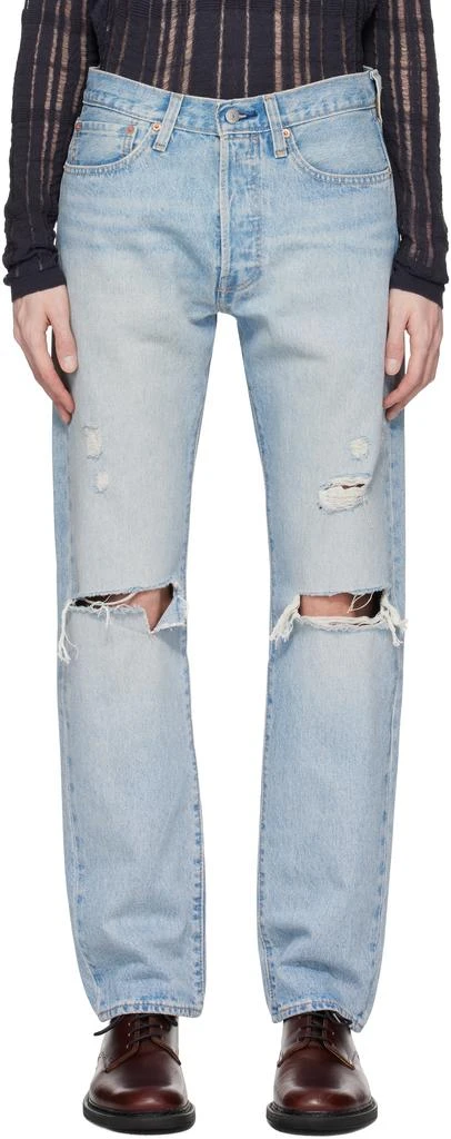 商品Levi's|Blue 501 Original Fit Jeans,价格¥877,第1张图片