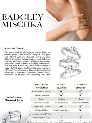 14K White Gold & 1 TCW Lab-Grown Diamond Solitaire Pendant Necklace商品第2张图片规格展示