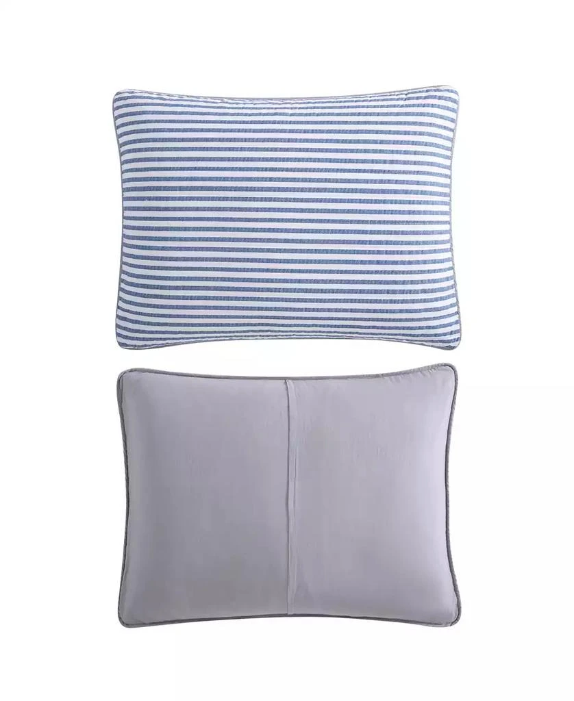 商品Nautica|Fairwater Reversible 3 Piece Quilt Set,价格¥657,第5张图片详细描述