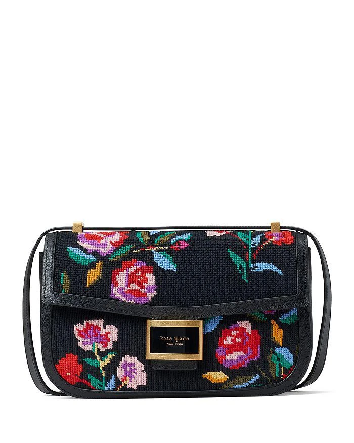 商品Kate Spade|Katy Autumn Floral Needlepoint Convertible Shoulder Bag,价格¥2069,第1张图片