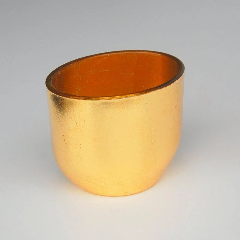 商品Red Pomegranate Collection|Doré Set/3 Gilded Glass Oval Vases,价格¥591,第2张图片详细描述