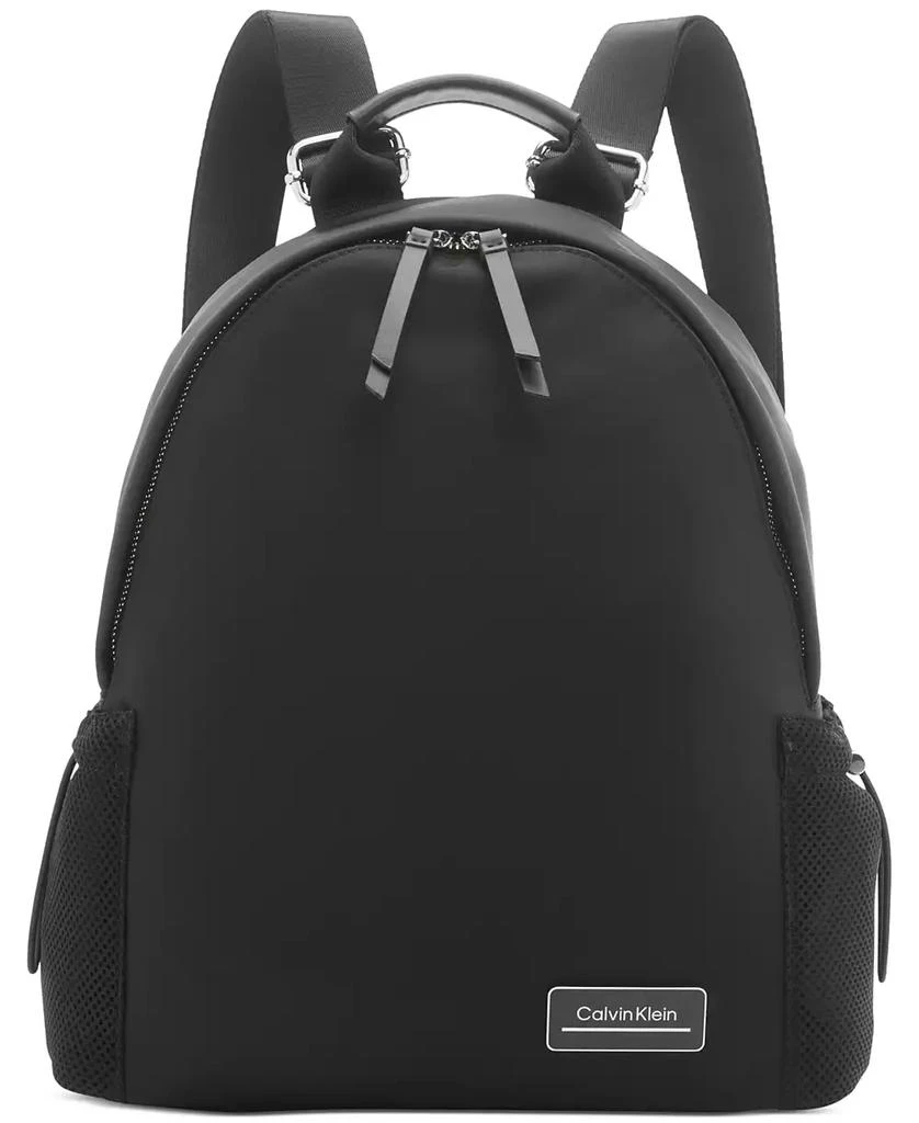 商品Calvin Klein|Jessie Mesh Side Pocket Nylon Backpack,价格¥459,第1张图片