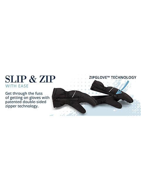 商品Andy & Evan|Little Kid's & Kid's Insulated Zip Gloves,价格¥137,第7张图片详细描述