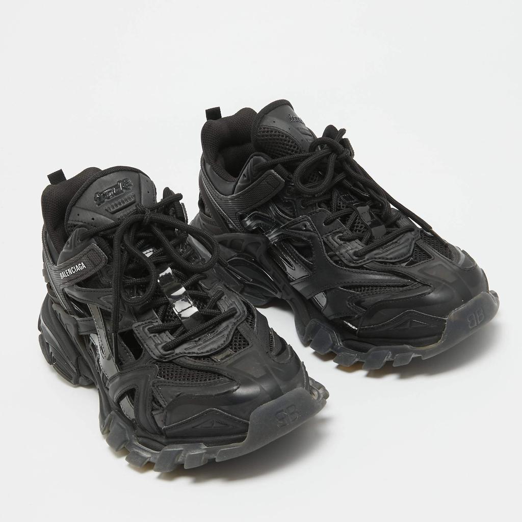 【関税&送料込】Balenciaga Synthetic Leather And Mesh Hike S Balenciaga Hike Sneaker - Black – Kith