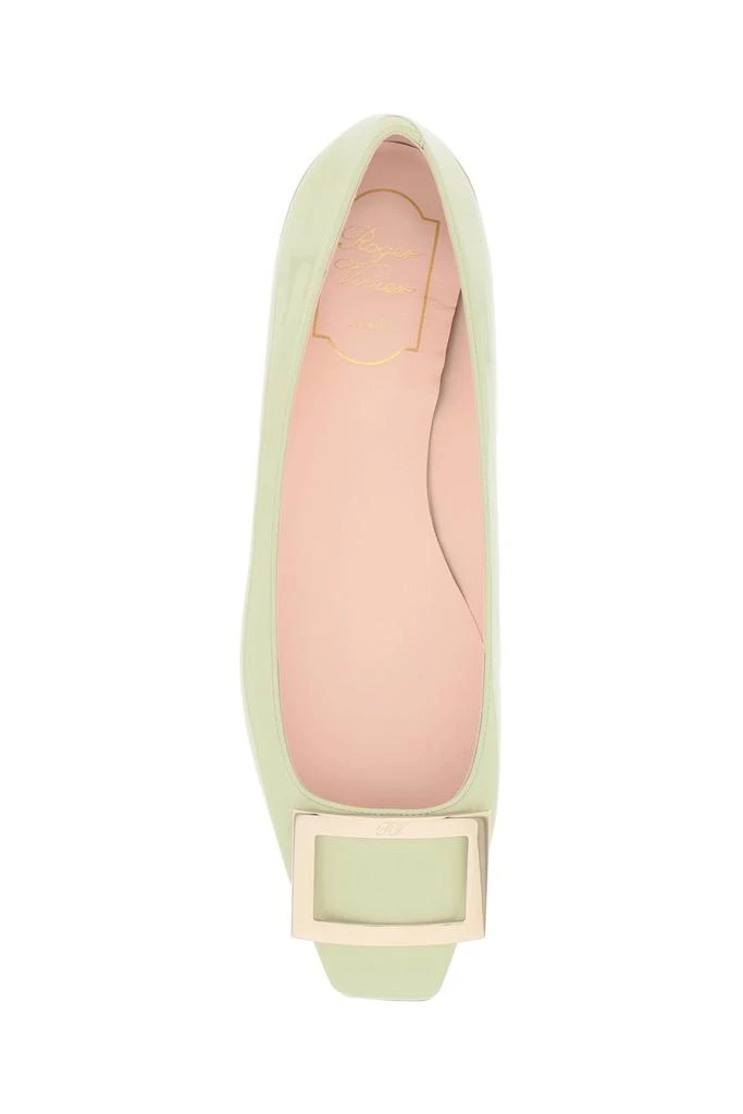 商品Roger Vivier|Roger vivier patent leather 'trompette' ballerina flats,价格¥3645,第2张图片详细描述